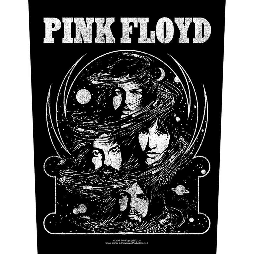 Pink Floyd - Cosmic Faces Back patch - Black